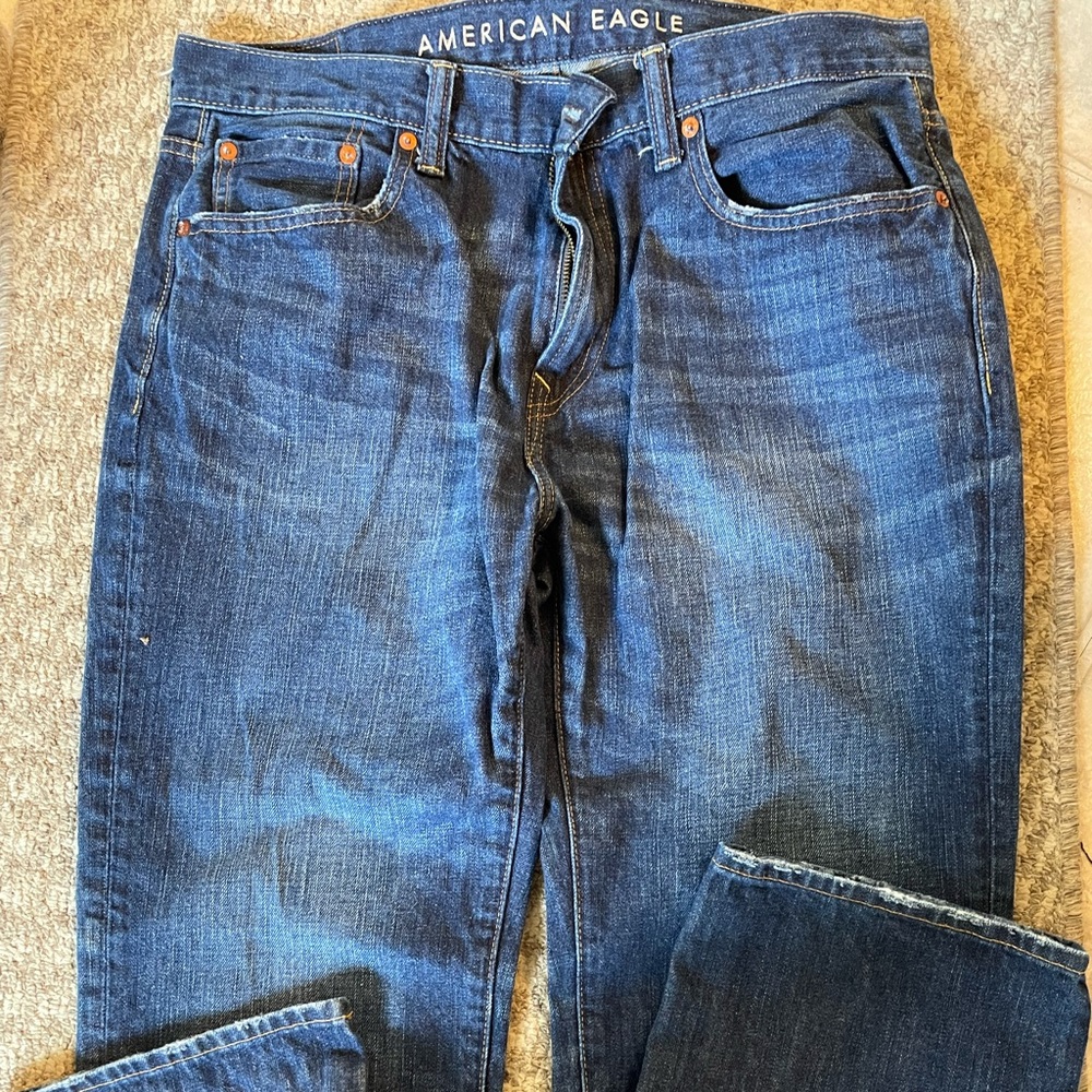 AE men’s original straight jeans size 34x32